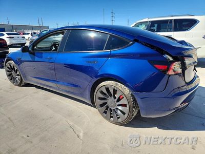 Drugie zdjęcie samochodu z przodu: 2023 TESLA MODEL 3 VIN:5YJ3E1EC1PF406811 - miniatura