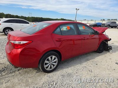 Trzecie zdjęcie samochodu z tyłu: 2014 TOYOTA COROLLA LE VIN:5YFBURHE0EP130794 - miniatura