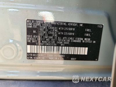 Zdjęcie 13 z 13 samochodu: 2021 TOYOTA RAV4 HYBRID XLE PREMIUM VIN:4T3B6RFV3MU020288 - miniatura