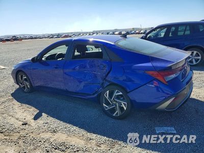 Drugie zdjęcie samochodu z przodu: 2025 HYUNDAI ELANTRA HYBRID SEL SPORT VIN:KMHLM4DJ0SU151116 - miniatura