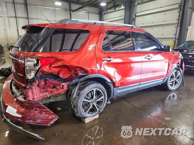Trzecie zdjęcie samochodu z tyłu: 2014 FORD EXPLORER XLT VIN:1FM5K7D8XEGA58846 - miniatura