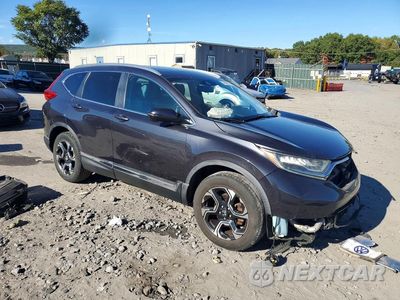 Czwarte zdjęcie samochodu z boku: 2018 HONDA CR-V TOURING VIN:2HKRW2H93JH688326 - miniatura
