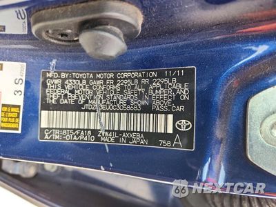 Zdjęcie 13 z 13 samochodu: 2012 TOYOTA PRIUS V THREE VIN:JTDZN3EU0C3058683 - miniatura