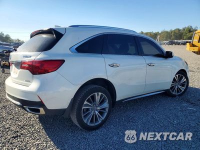 Trzecie zdjęcie samochodu z tyłu: 2017 ACURA MDX TECHNOLOGY VIN:5FRYD4H50HB013373 - miniatura