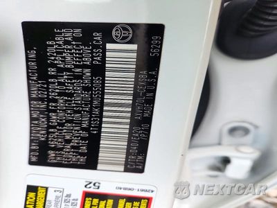Zdjęcie 12 z 12 samochodu: 2021 TOYOTA CAMRY SE VIN:4T1S31AK1MU555085 - miniatura