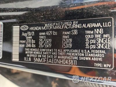 Zdjęcie 14 z 14 samochodu: 2022 HYUNDAI TUCSON SEL VIN:5NMJF3AE0NH043811 - miniatura
