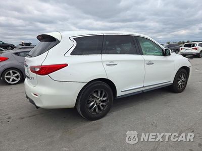Trzecie zdjęcie samochodu z tyłu: 2013 INFINITI JX35 BASE VIN:5N1AL0MN2DC349324 - miniatura