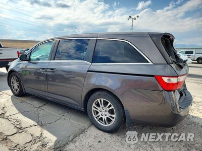Drugie zdjęcie samochodu z przodu: 2011 HONDA ODYSSEY EX VIN:5FNRL5H43BB045389 - miniatura