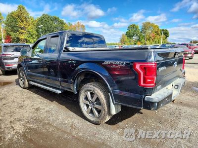 Drugie zdjęcie samochodu z przodu: 2015 FORD F150 SUPER CAB VIN:1FTFX1EG5FFA65370 - miniatura