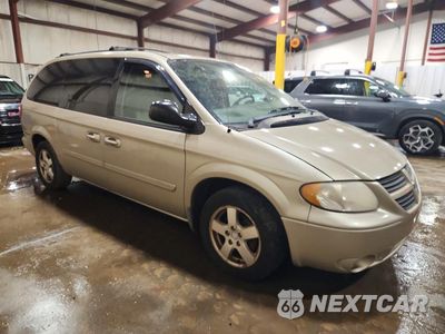 Czwarte zdjęcie samochodu z boku: 2006 DODGE GRAND CARAVAN SXT VIN:2D4GP44L56R742790 - miniatura