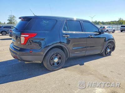 Trzecie zdjęcie samochodu z tyłu: 2014 FORD EXPLORER POLICE INTERCEPTOR VIN:1FM5K8AR9EGB27416 - miniatura