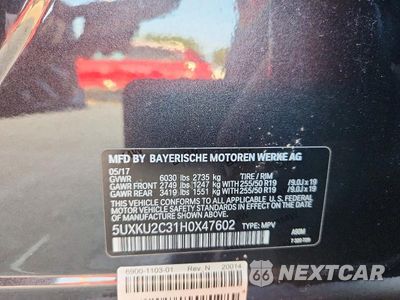 Zdjęcie 13 z 13 samochodu: 2017 BMW X6 XDRIVE35I VIN:5UXKU2C31H0X47602 - miniatura