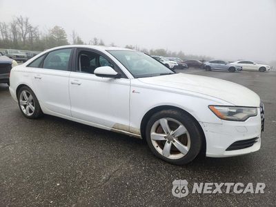 Czwarte zdjęcie samochodu z boku: 2012 AUDI A6 PREMIUM VIN:WAUBGBFC6CN012367 - miniatura