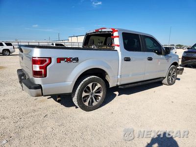 Trzecie zdjęcie samochodu z tyłu: 2019 FORD F150 SUPERCREW VIN:1FTEW1EP8KKC48116 - miniatura
