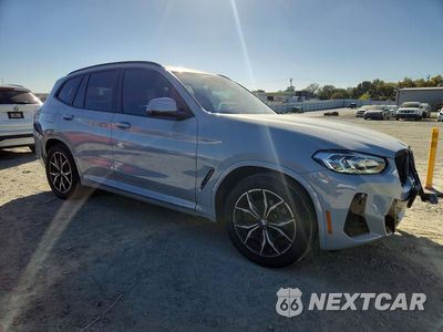 Czwarte zdjęcie samochodu z boku: 2023 BMW X3 SDRIVE30I VIN:5UX43DP09P9S84724 - miniatura