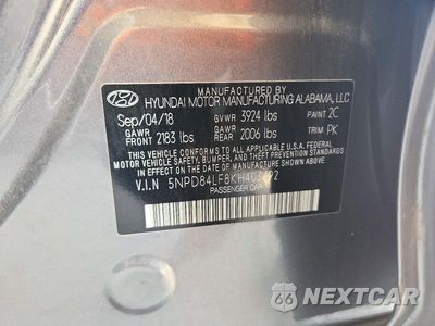 Zdjęcie 12 z 12 samochodu: 2019 HYUNDAI ELANTRA SEL VIN:5NPD84LF8KH403392 - miniatura