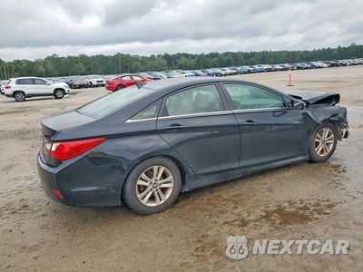 Trzecie zdjęcie samochodu z tyłu: 2014 HYUNDAI SONATA GLS VIN:5NPEB4AC8EH945742 - miniatura