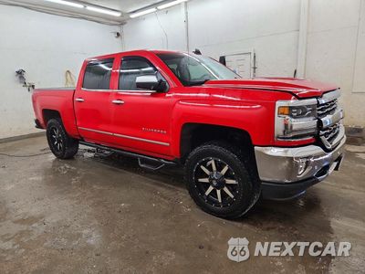 Czwarte zdjęcie samochodu z boku: 2017 CHEVROLET SILVERADO K1500 LTZ VIN:3GCUKSEC7HG149779 - miniatura