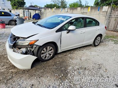 2012 HONDA CIVIC LX 19XFB2F57CE085692 - główne zdjęcie licytacji z USA - miniatura