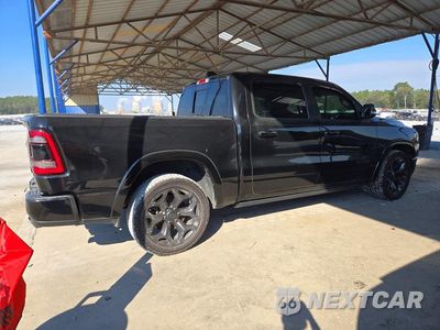 Trzecie zdjęcie samochodu z tyłu: 2021 RAM 1500 LIMITED VIN:1C6SRFHT1MN540182 - miniatura