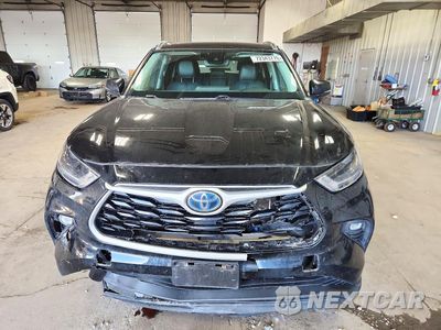 Piąte zdjęcie samochodu w środku: 2021 TOYOTA HIGHLANDER HYBRID XLE VIN:5TDGBRCH0MS039608 - miniatura