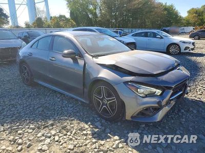 Czwarte zdjęcie samochodu z boku: 2020 MERCEDES-BENZ CLA 250 4MATIC VIN:WDD5J4HB1LN026250 - miniatura