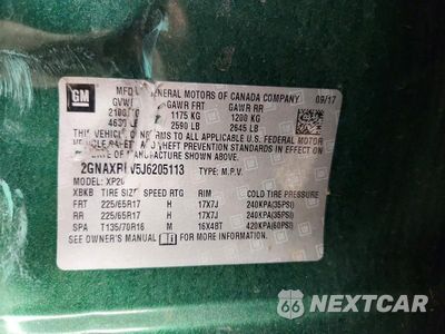 Zdjęcie 13 z 13 samochodu: 2018 CHEVROLET EQUINOX LS VIN:2GNAXREV5J6205113 - miniatura