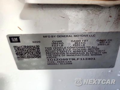 Zdjęcie 12 z 12 samochodu: 2020 CHEVROLET MALIBU RS VIN:1G1ZG5ST9LF113401 - miniatura
