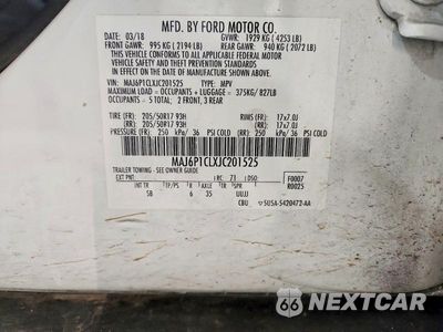 Zdjęcie 13 z 13 samochodu: 2018 FORD ECOSPORT SES VIN:MAJ6P1CLXJC201525 - miniatura