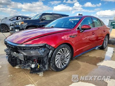 2025 HYUNDAI SONATA HYBRID SEL KMHL34JJ6SA105038 - główne zdjęcie licytacji z USA - miniatura