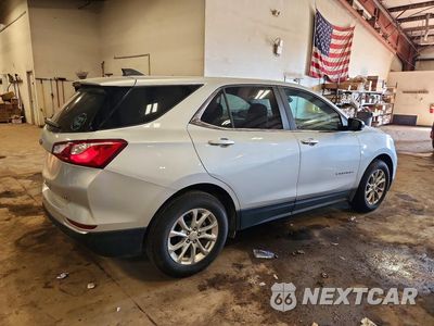 Trzecie zdjęcie samochodu z tyłu: 2021 CHEVROLET EQUINOX LT VIN:3GNAXKEV5MS132841 - miniatura