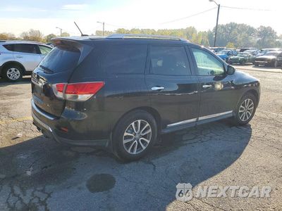 Trzecie zdjęcie samochodu z tyłu: 2014 NISSAN PATHFINDER S VIN:5N1AR2MN5EC641366 - miniatura