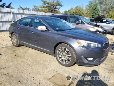 Czwarte zdjęcie samochodu z boku: 2014 KIA CADENZA PREMIUM VIN:KNALN4D73E5121349 - miniatura