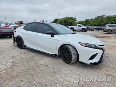 Czwarte zdjęcie samochodu z boku: 2023 TOYOTA CAMRY TRD VIN:4T1KZ1AK1PU081125 - miniatura