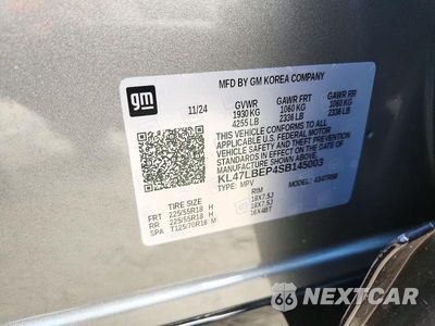 Zdjęcie 13 z 13 samochodu: 2025 BUICK ENVISTA SPORT TOURING VIN:KL47LBEP4SB145003 - miniatura