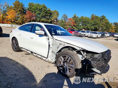 Czwarte zdjęcie samochodu z boku: 2022 BMW 430I GRAN COUPE VIN:WBA63AV09NFM11205 - miniatura