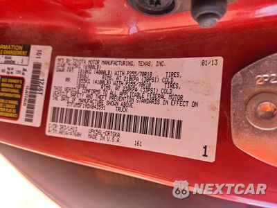 Zdjęcie 13 z 13 samochodu: 2013 TOYOTA TUNDRA DOUBLE CAB SR5 VIN:5TFUM5F19DX043591 - miniatura