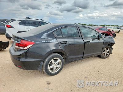 Trzecie zdjęcie samochodu z tyłu: 2013 HONDA CIVIC LX VIN:2HGFB2F57DH506544 - miniatura
