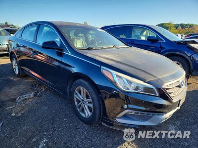 Czwarte zdjęcie samochodu z boku: 2015 HYUNDAI SONATA SE VIN:5NPE24AF8FH125270 - miniatura