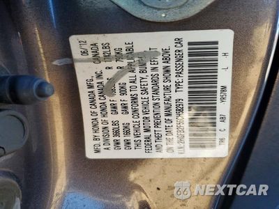 Zdjęcie 12 z 12 samochodu: 2012 HONDA CIVIC LX VIN:2HGFB2F56CH582979 - miniatura