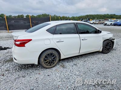 Trzecie zdjęcie samochodu z tyłu: 2018 NISSAN SENTRA S VIN:3N1AB7AP3JY327196 - miniatura
