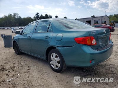 Drugie zdjęcie samochodu z przodu: 2009 TOYOTA COROLLA BASE VIN:JTDBL40E59J001364 - miniatura
