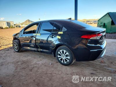 Drugie zdjęcie samochodu z przodu: 2021 TOYOTA COROLLA LE VIN:JTDEAMDE2MJ006494 - miniatura