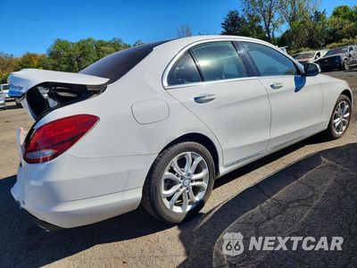 Trzecie zdjęcie samochodu z tyłu: 2017 MERBENZ C-CLASS C300 VIN:55SWF4KB8HU184257 - miniatura