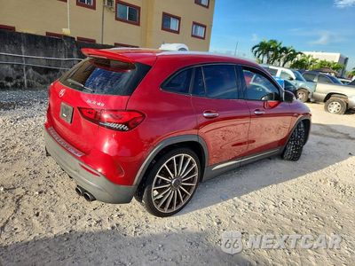 Trzecie zdjęcie samochodu z tyłu: 2021 MERCEDES-BENZ GLA 45 AMG VIN:W1N4N5DBXMJ222730 - miniatura