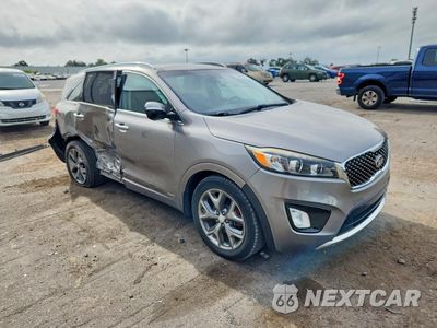 Czwarte zdjęcie samochodu z boku: 2017 KIA SORENTO SX V6 VIN:5XYPKDA55HG224865 - miniatura