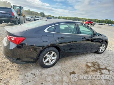 Trzecie zdjęcie samochodu z tyłu: 2018 CHEVROLET MALIBU LS VIN:1G1ZB5ST0JF260055 - miniatura