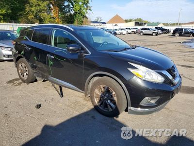 Czwarte zdjęcie samochodu z boku: 2017 NISSAN MURANO SL VIN:5N1AZ2MH4HN101445 - miniatura