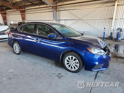 Czwarte zdjęcie samochodu z boku: 2018 NISSAN SENTRA SV VIN:3N1AB7AP8JL656974 - miniatura