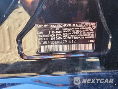 Zdjęcie 12 z 12 samochodu: 2006 MERCEDES-BENZ E 350 VIN:WDBUF56J36A791512 - miniatura